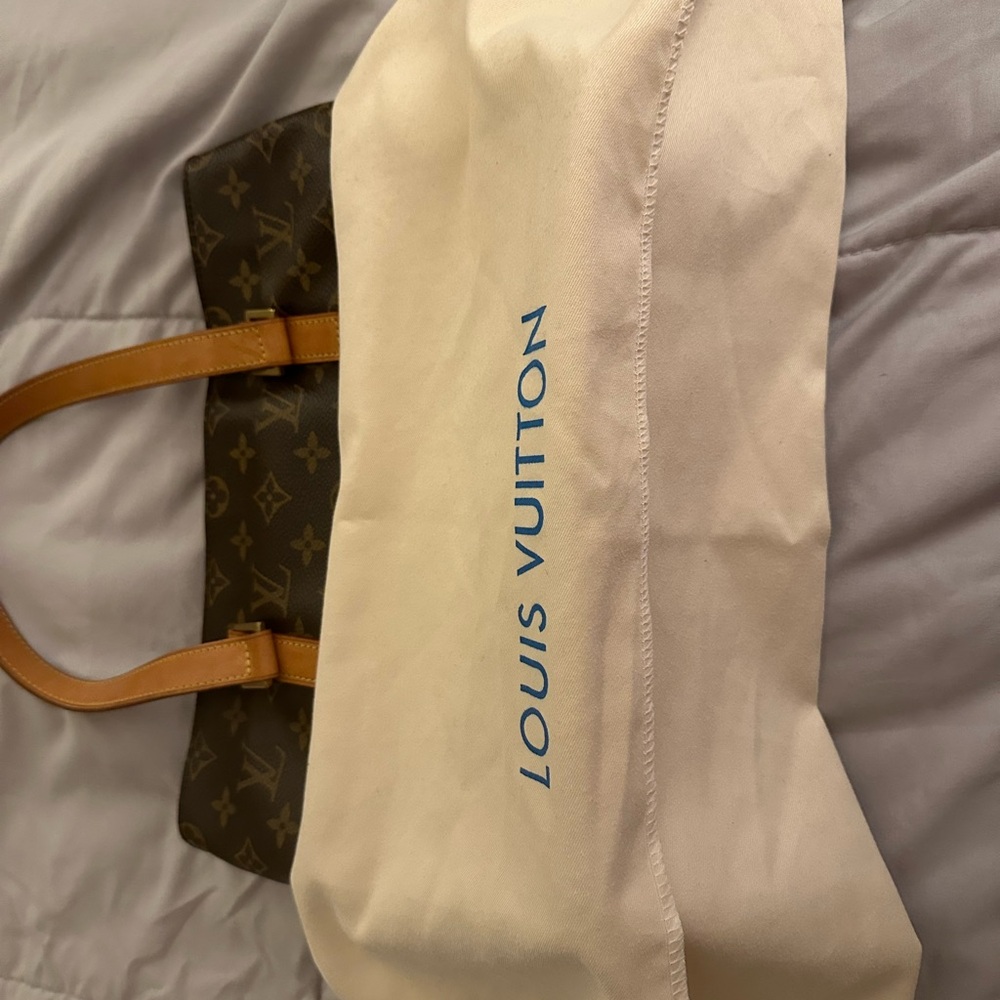 Louis Vuitton Classic Brown Monogram Tote - Picture 6 of 11